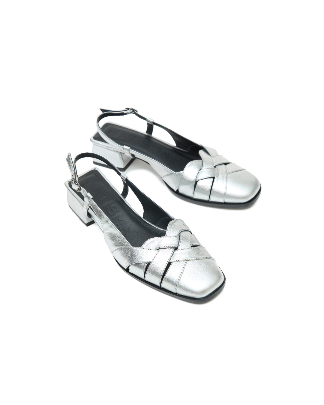 Loafers Glenda Plateado