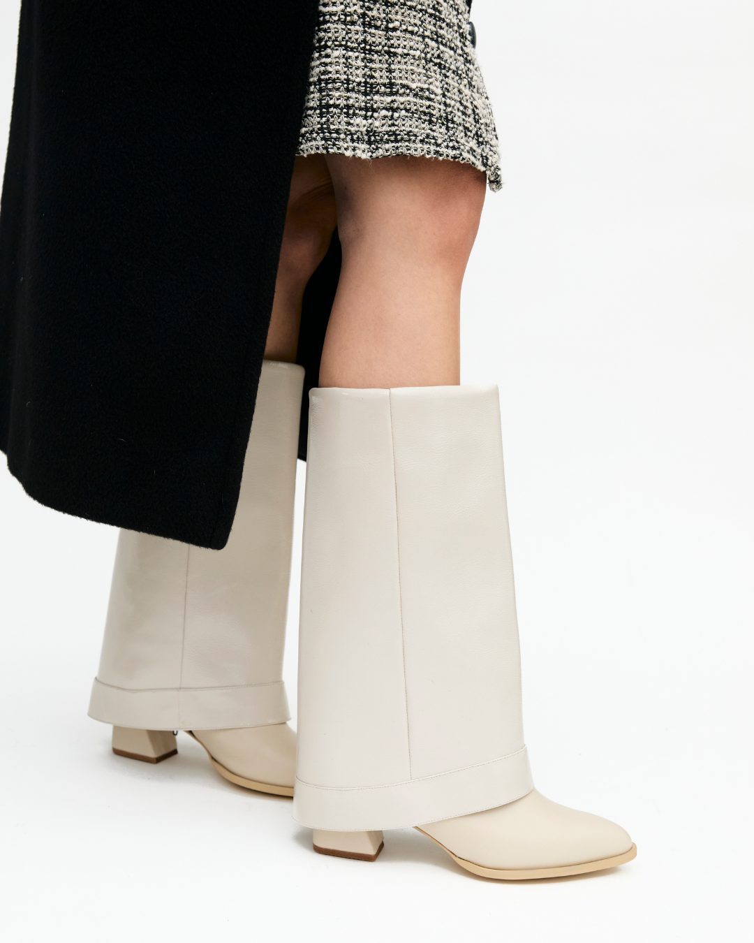 Botas Fiamma Marfil