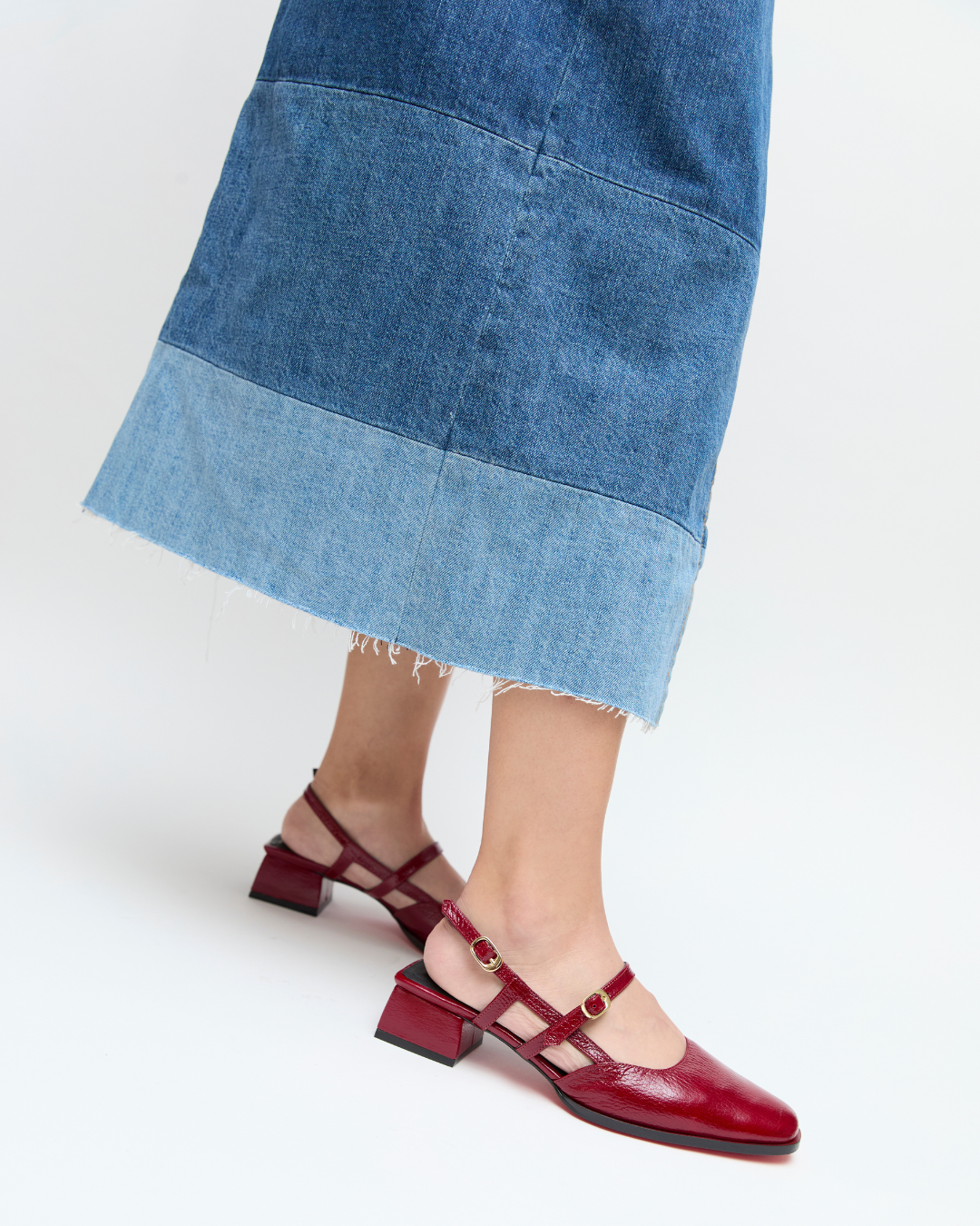 Loafers Bianca Rojo
