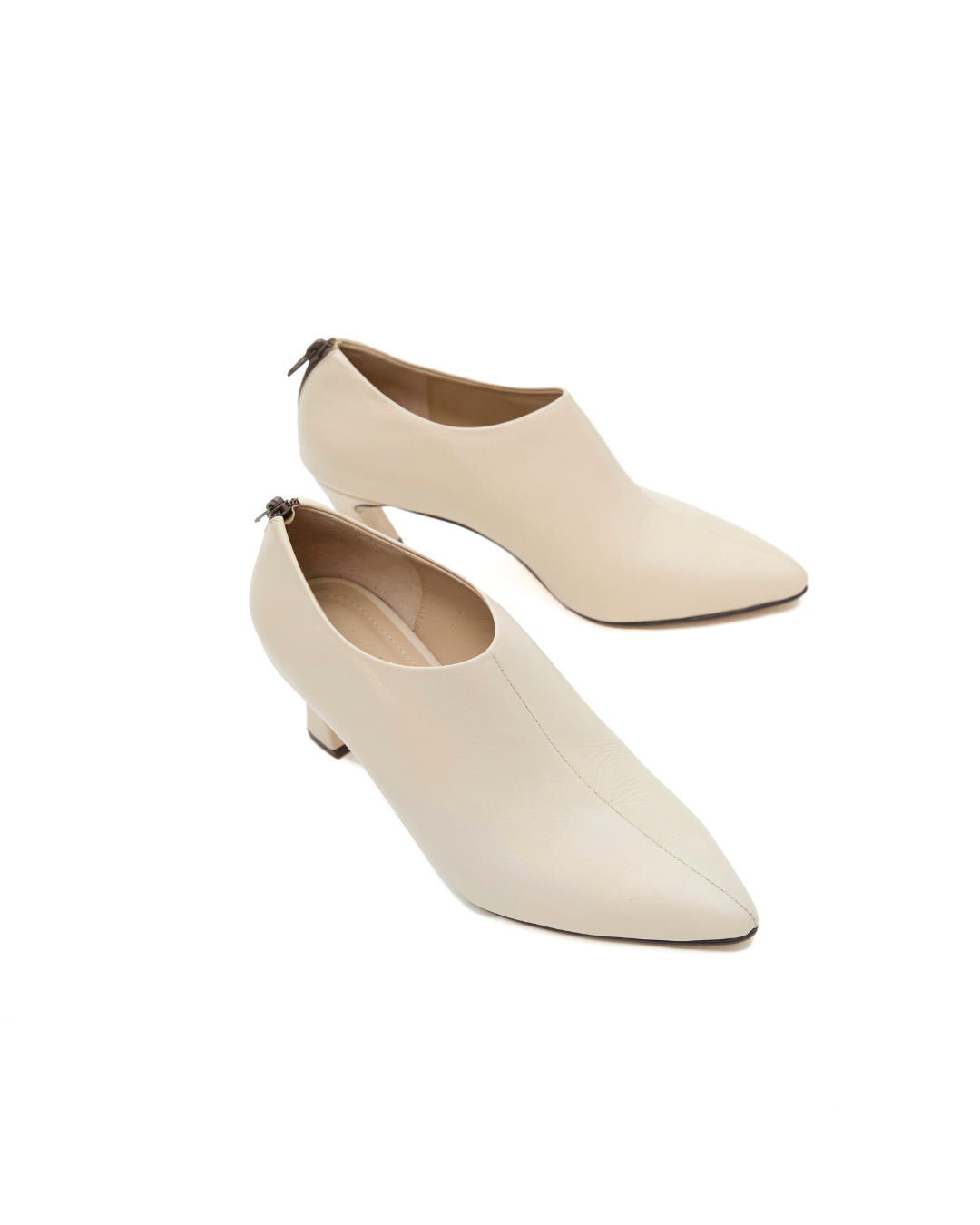 Botines Asia Marfil