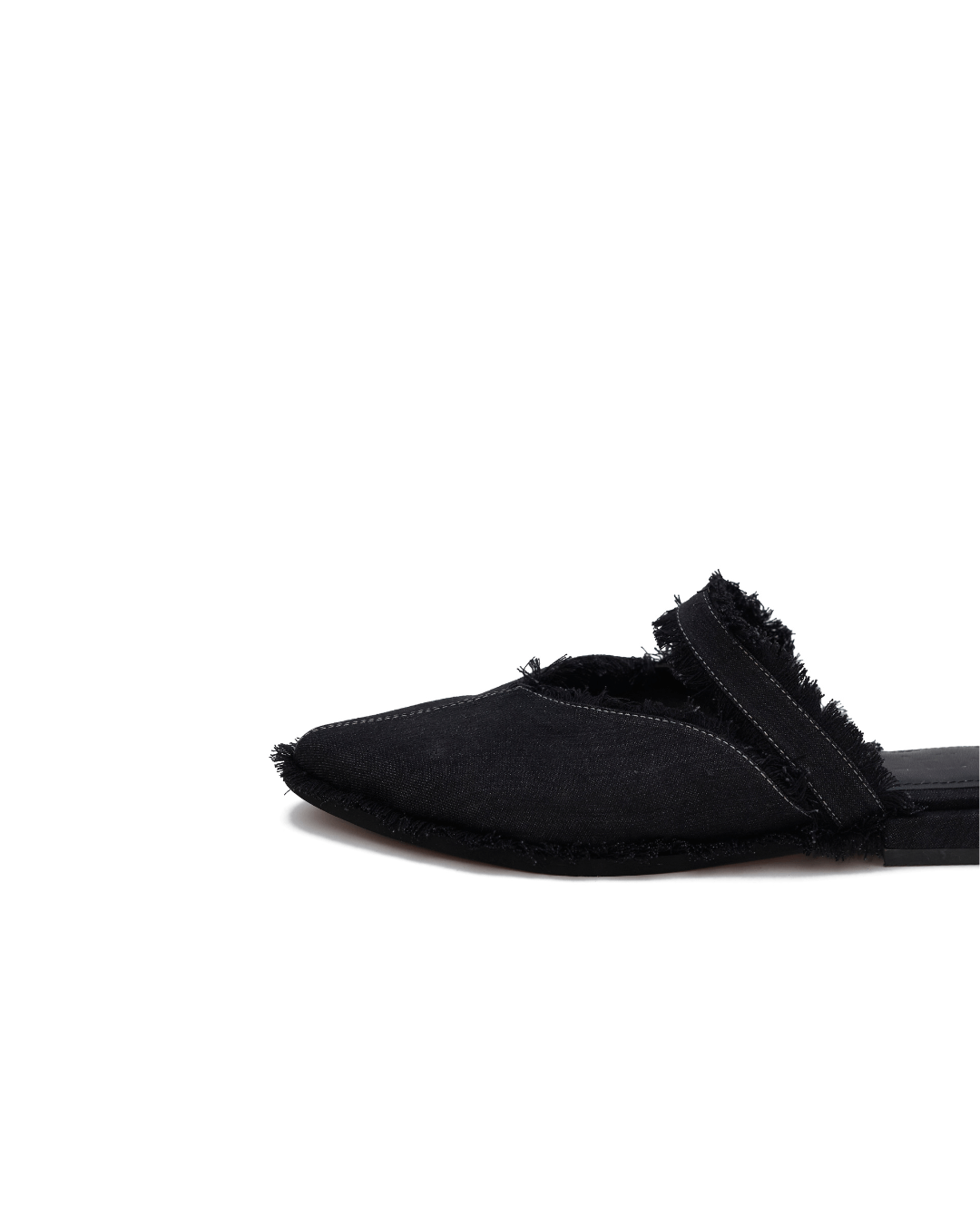 Mules Amalia Denim Negro