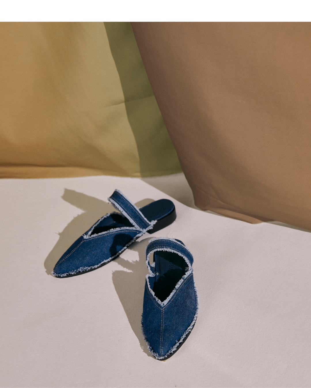 Mules Amalia Denim Azul