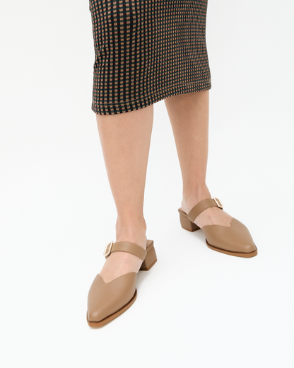 Mules Nara Beige