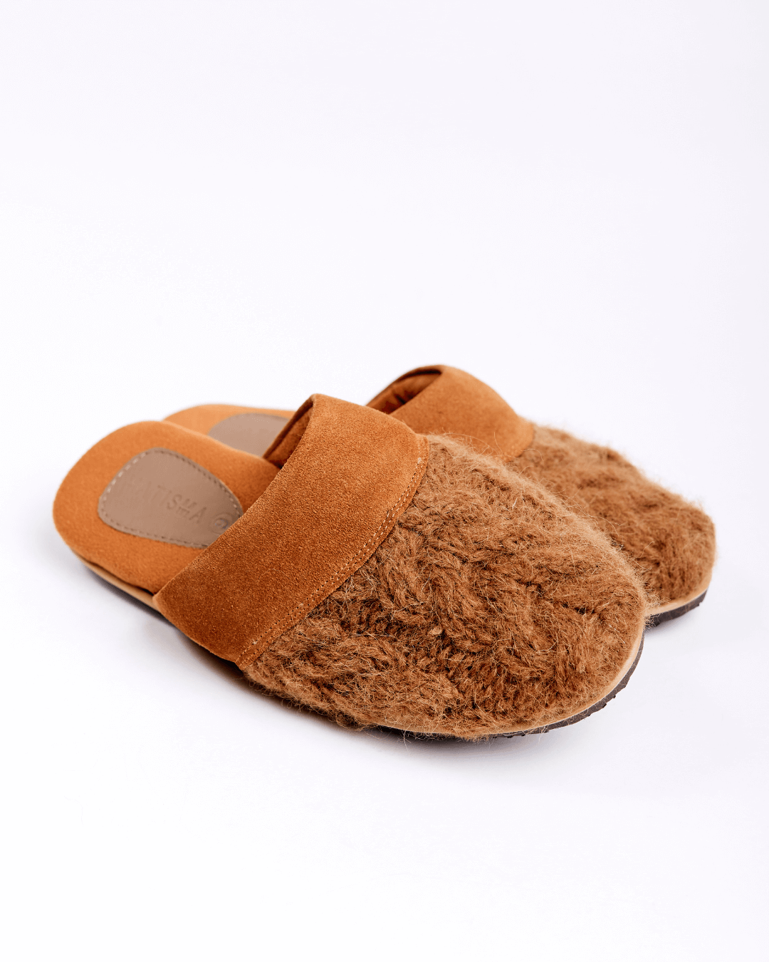 Slippers Melania Camel