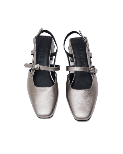 Loafers Alana Plateado