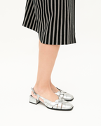 Loafers Glenda Plateado
