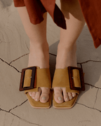Sandalias Dana Mostaza