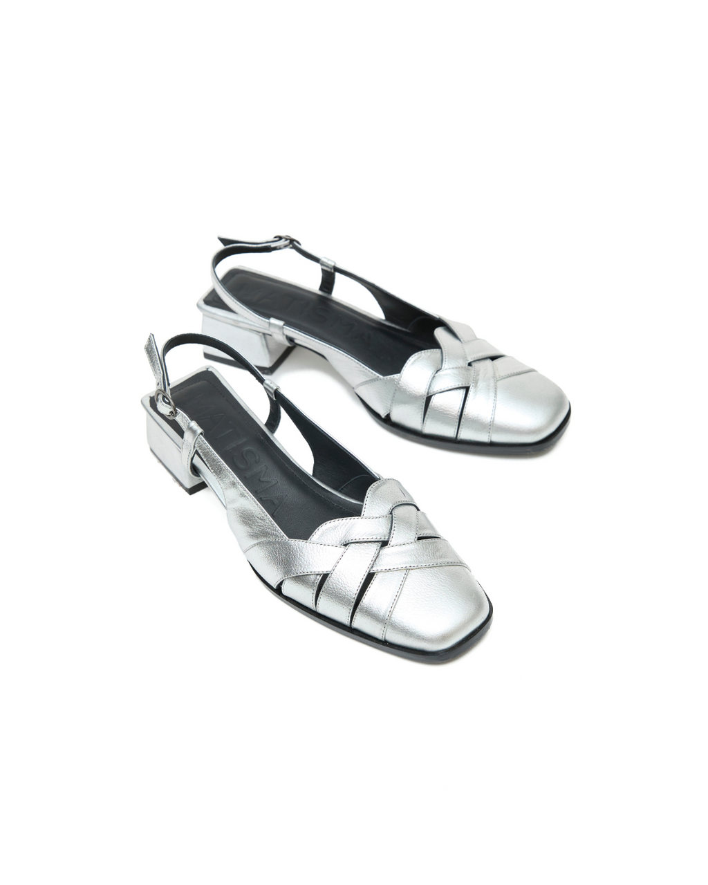 Loafers Glenda Plateado