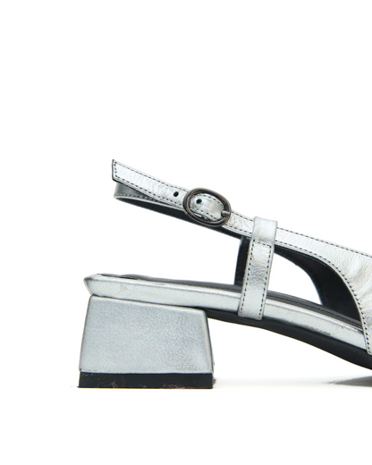 Loafers Glenda Plateado