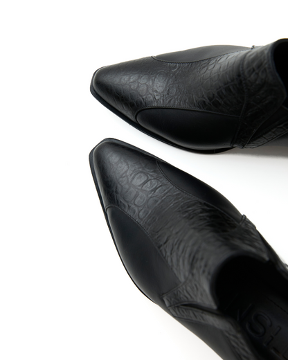Loafers Ciclo Negro Croco