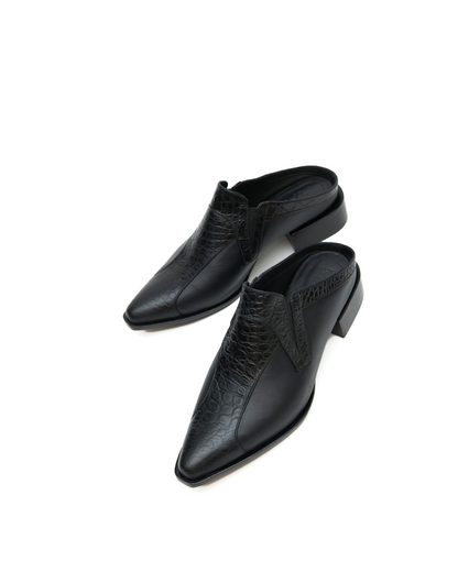 Loafers Ciclo Negro Croco