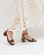 Sandalias Tacos Elara Bronce