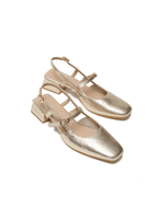 Loafers Bianca Dorado Craquelado