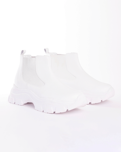 Botines Greta Blanco