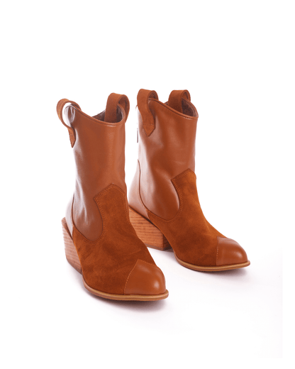 Botines Verna Camel