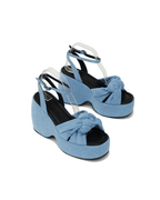 Plataformas Cala Denim Celeste