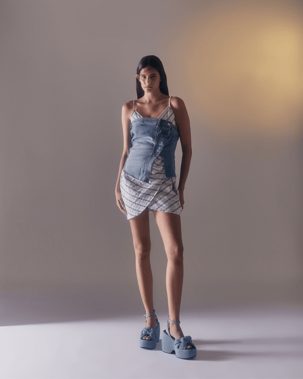 Plataformas Cala Denim Celeste