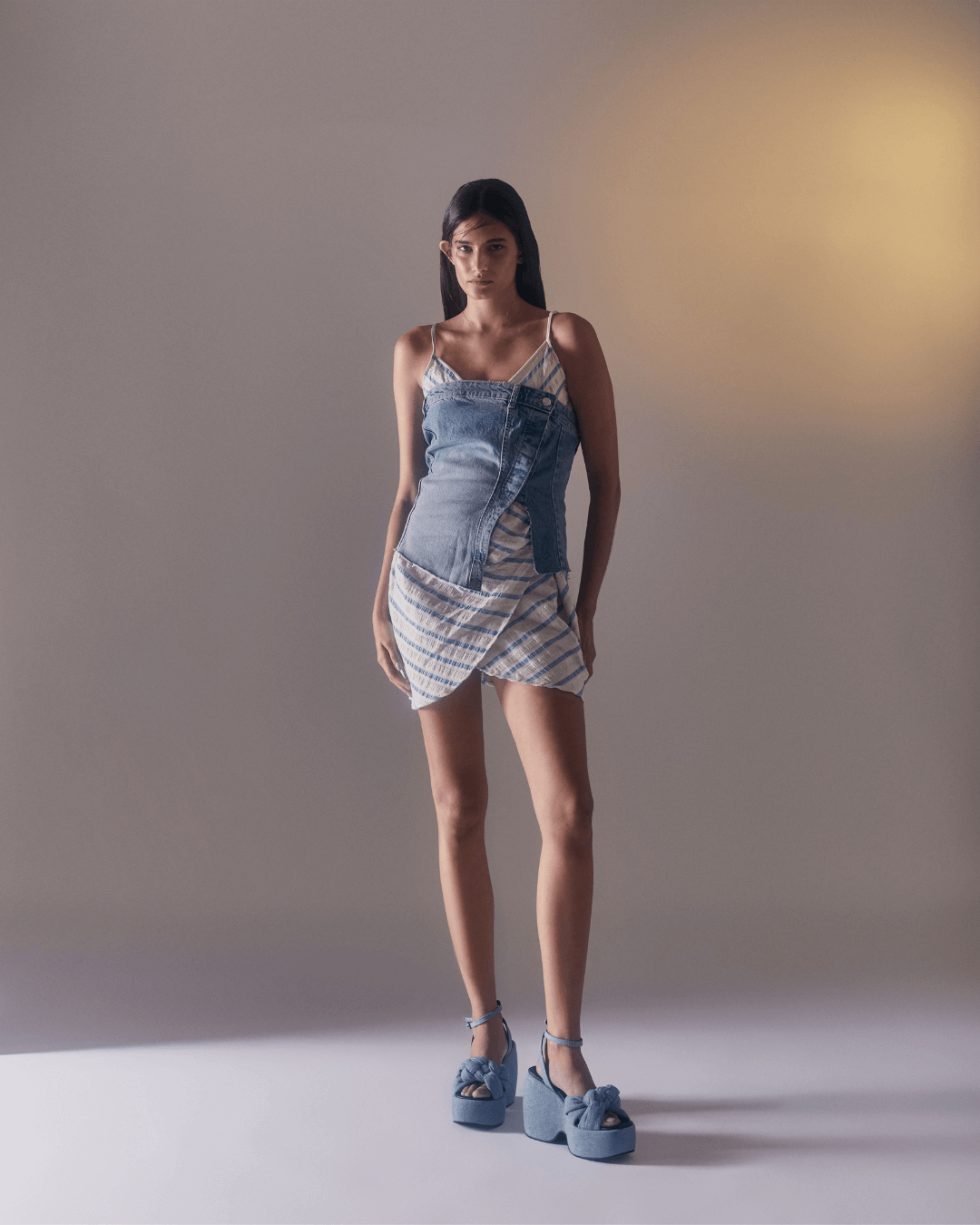 Plataformas Cala Denim Celeste