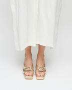 Sandalias Maia Dorado
