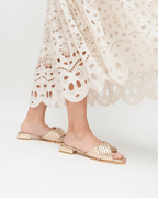 Sandalias Larissa Dorado