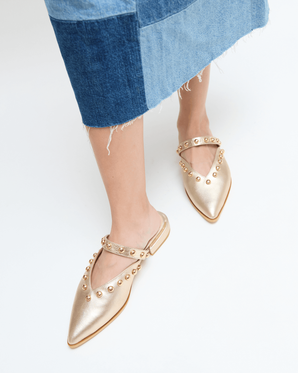 Mules Aylin Dorado