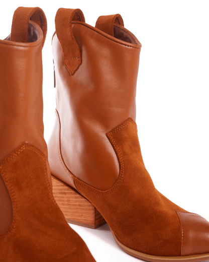 Botines Verna Camel