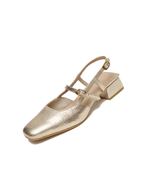 Loafers Bianca Dorado Craquelado