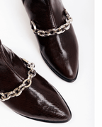 Botines Persa Marrón Oscuro