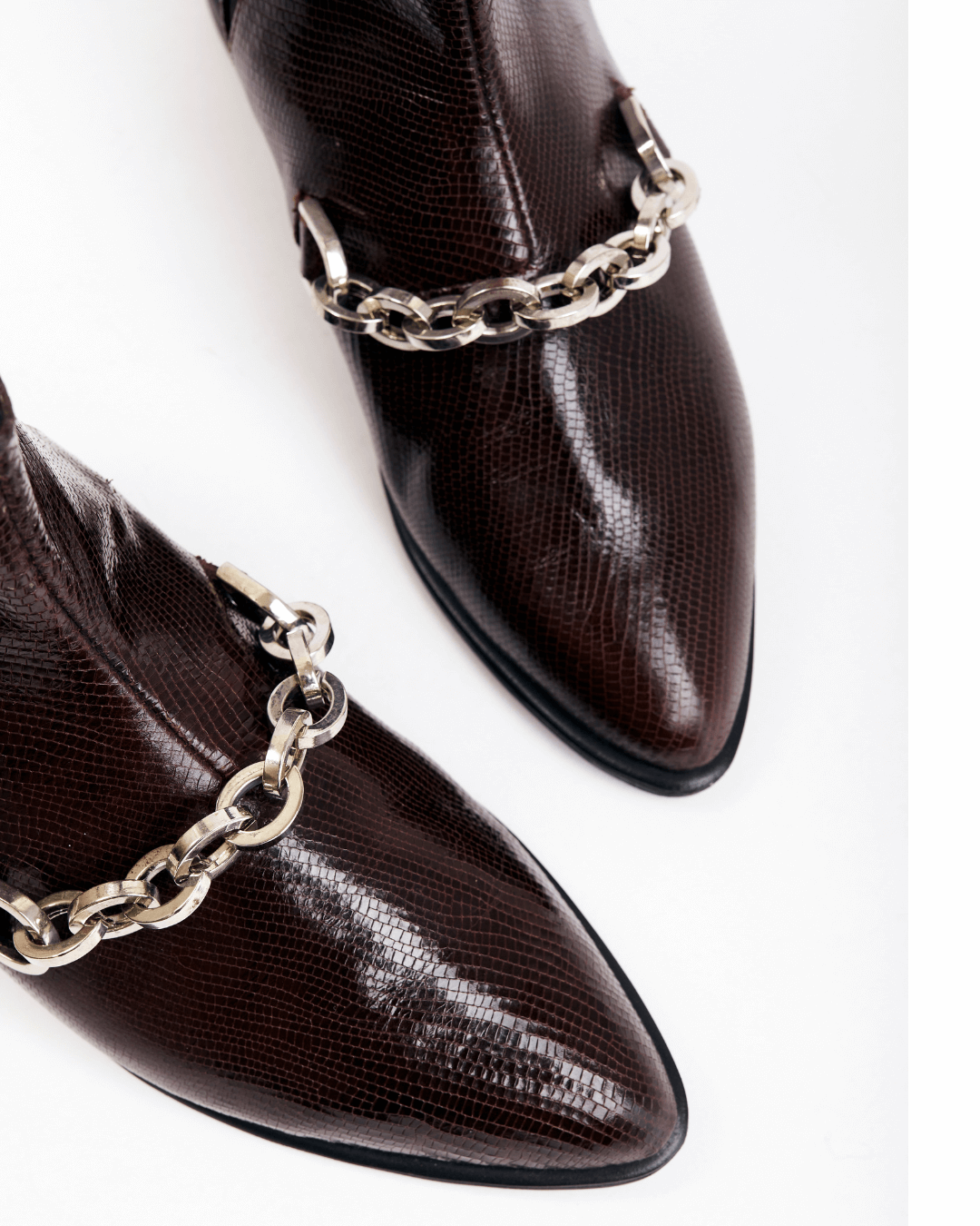 Botines Persa Marrón Oscuro