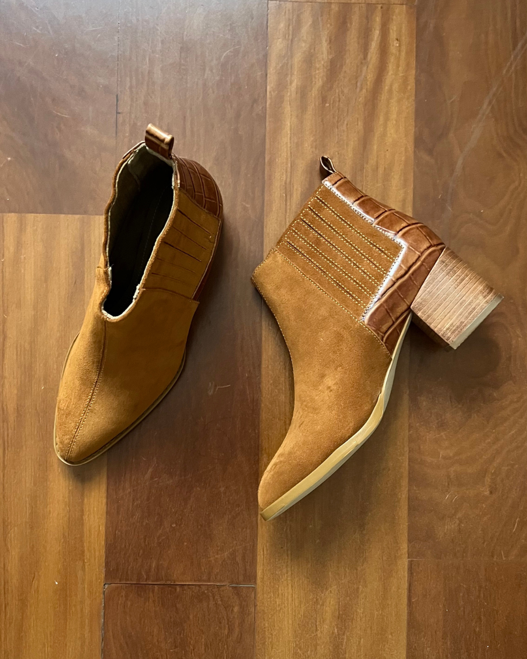 Botines Iris Camel