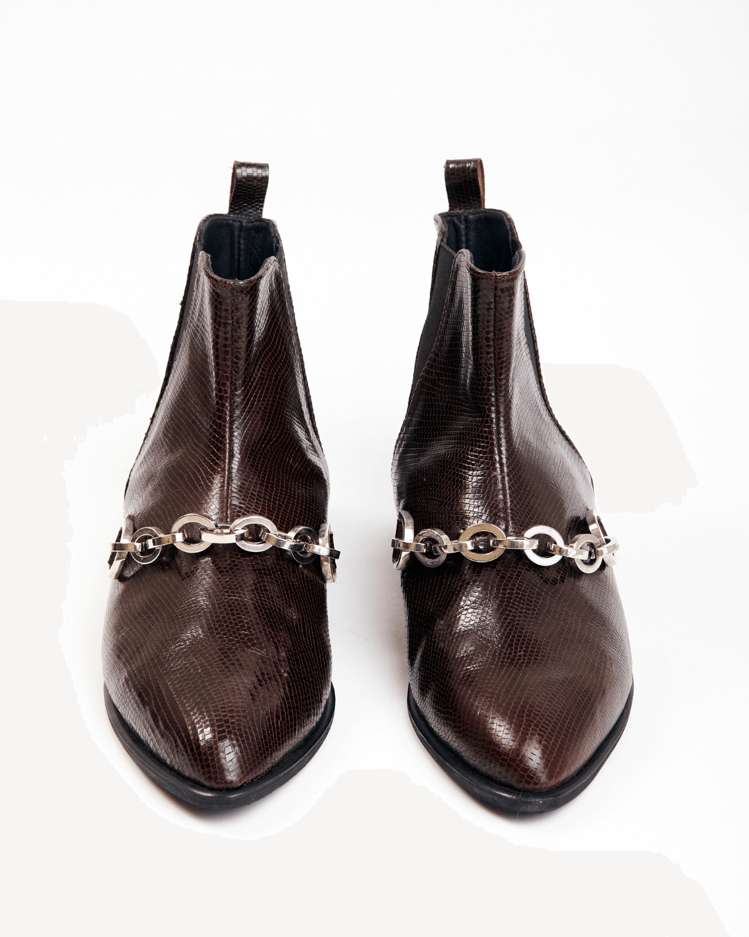 Botines Persa Marrón Oscuro