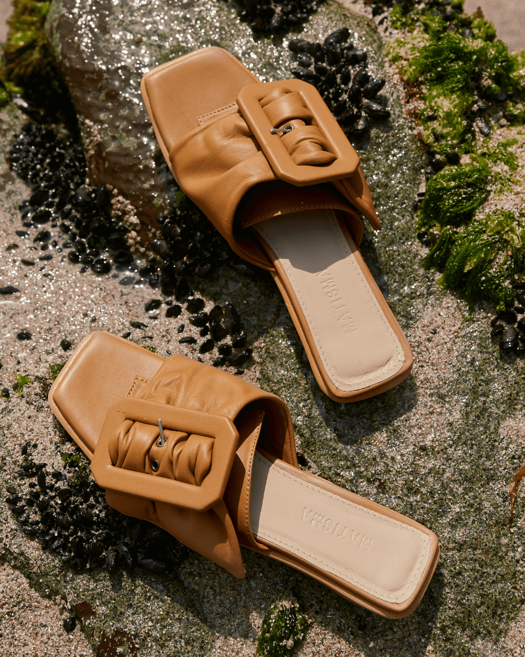 Sandalias Cass Camel