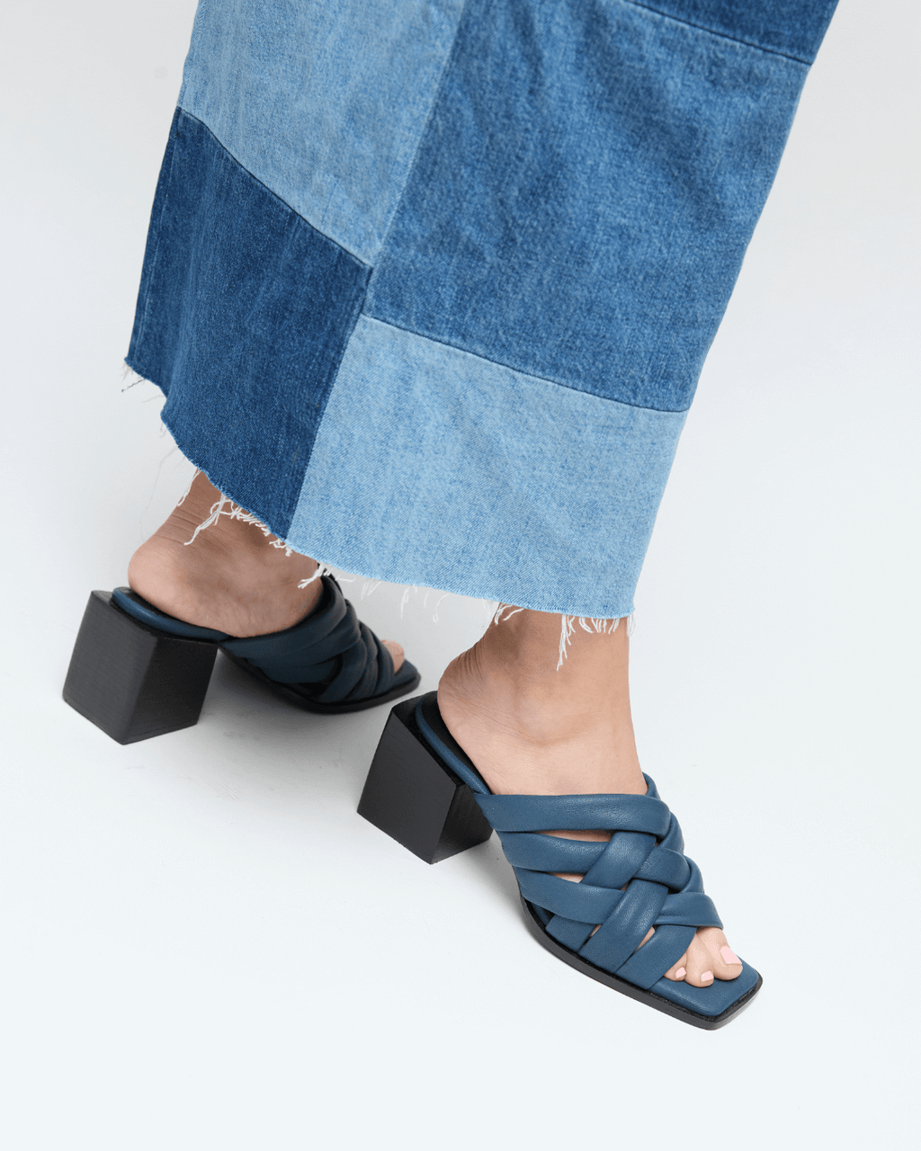 Sandalias Tacos Juna Azul