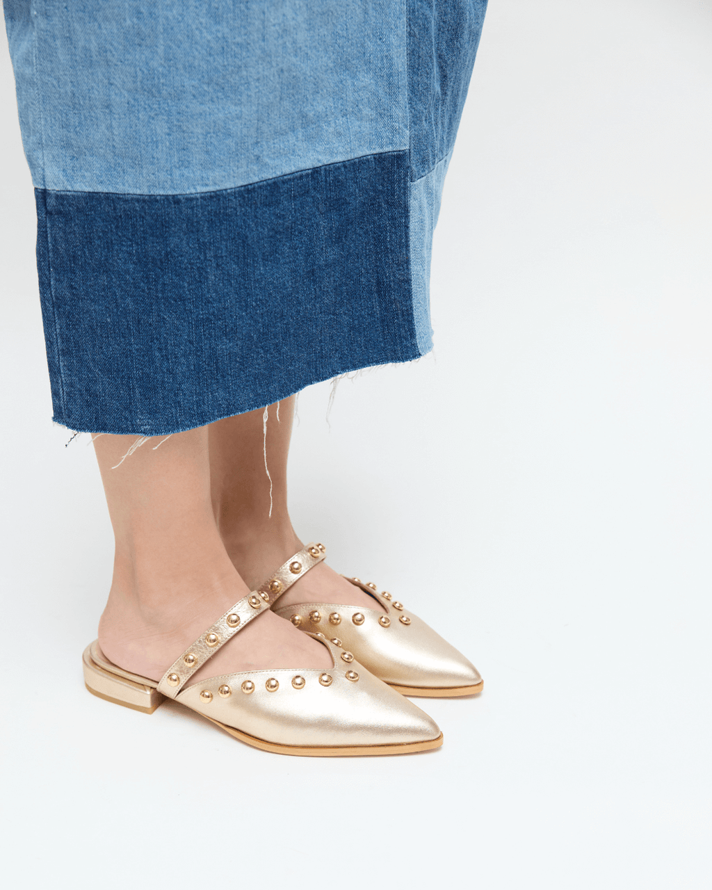 Mules Aylin Dorado