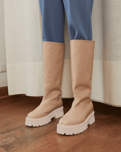 Botas Anya Nude