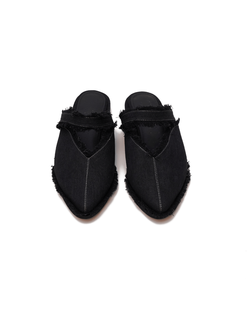 Mules Amalia Denim Negro