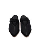 Mules Amalia Denim Negro