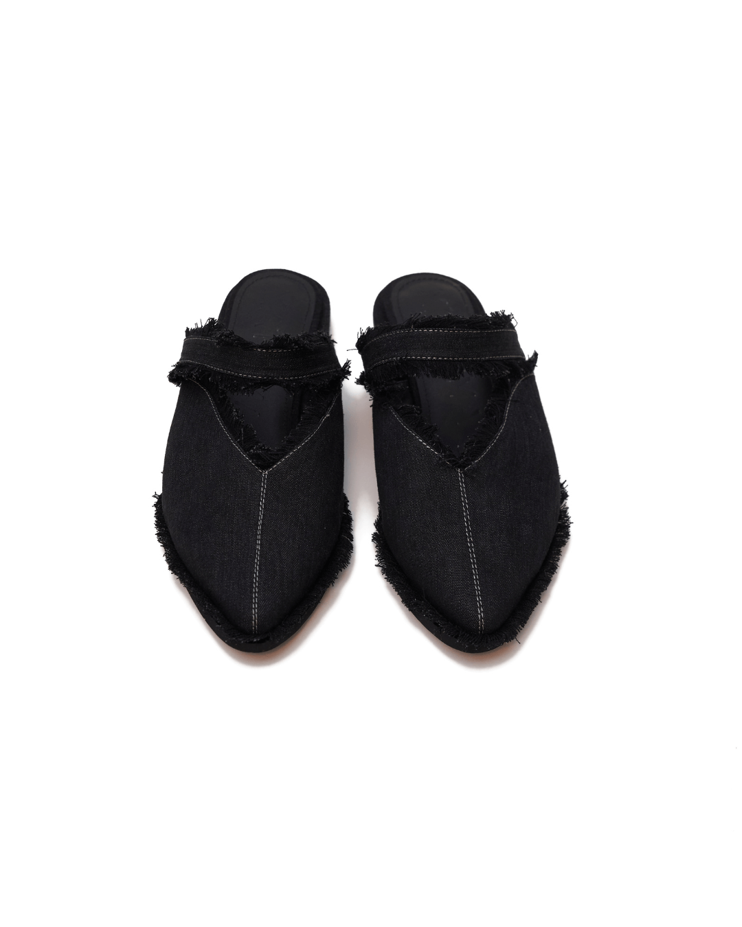 Mules Amalia Denim Negro