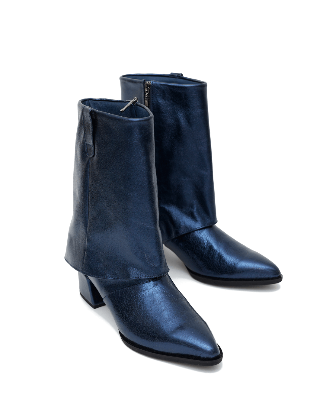 Botas Attica Azul Metalizado