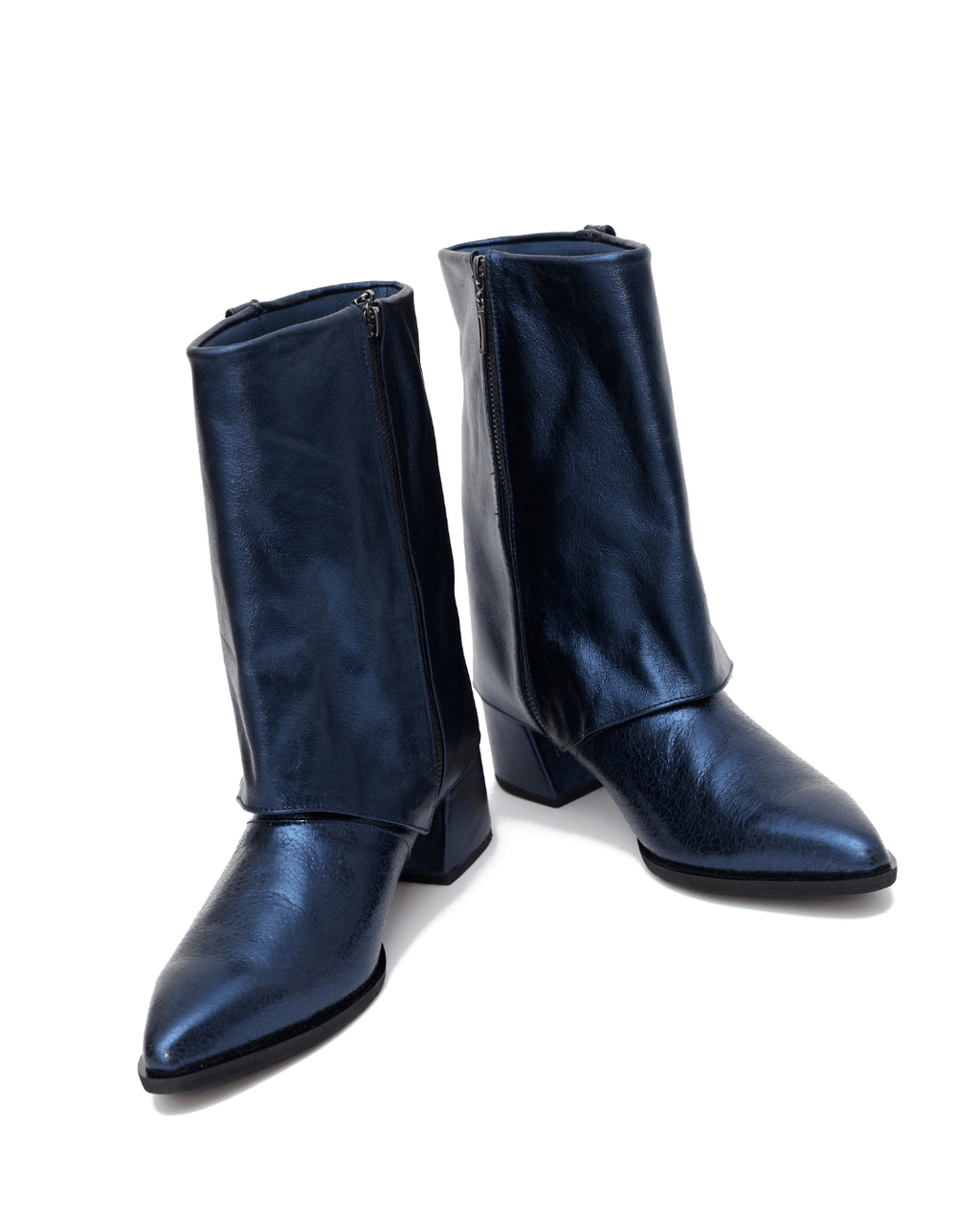 Botas Attica Azul Metalizado