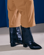 Botas Attica Azul Metalizado