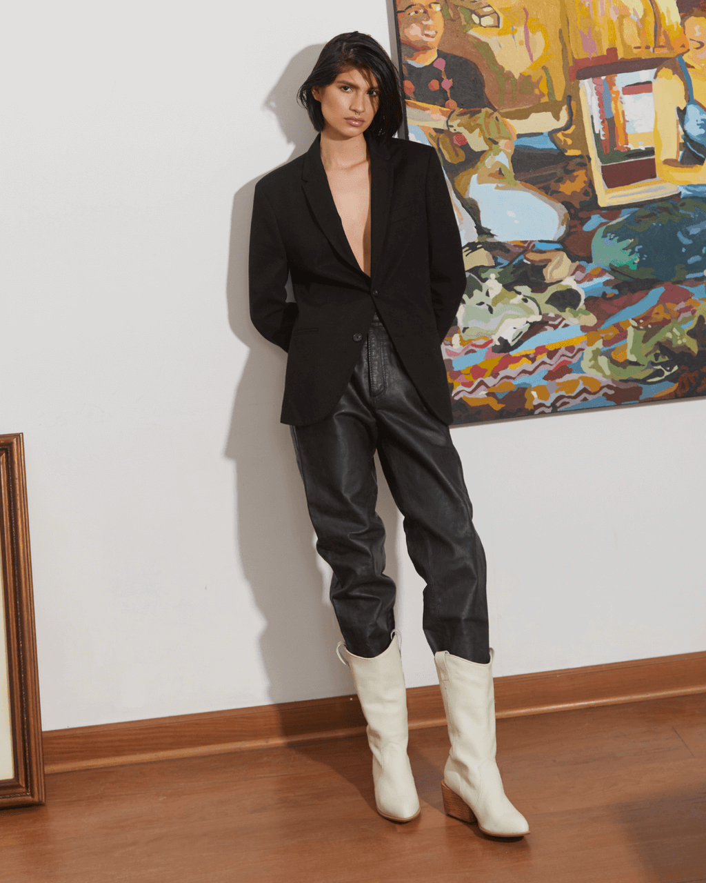 Botas Málaga Hueso