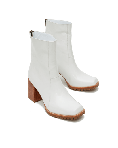 Botines Abigaíl Blanco