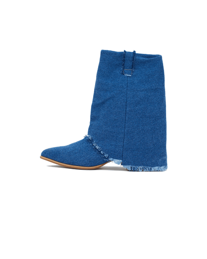 Botas Nima Denim Azul