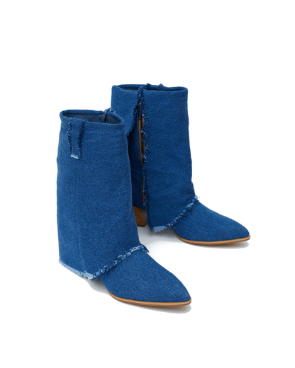 Botas Nima Denim Azul