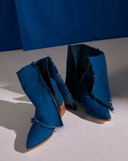 Botas Nima Denim Azul