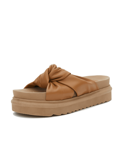 Sandalias Nudo Camel