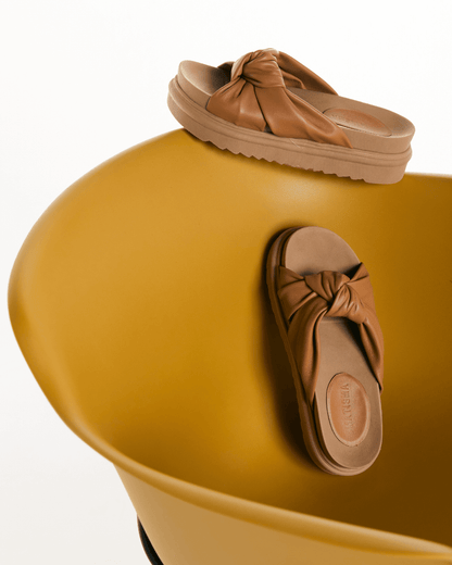 Sandalias Nudo Camel