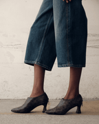 Botines Asia Piton Negro/Toffee